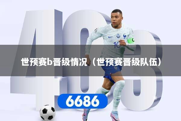 世预赛b晋级情况（世预赛晋级队伍）