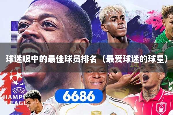 球迷眼中的最佳球员排名（最爱球迷的球星）